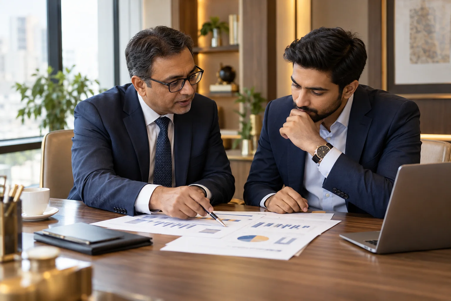 Illustrative long-term financial planning discussion